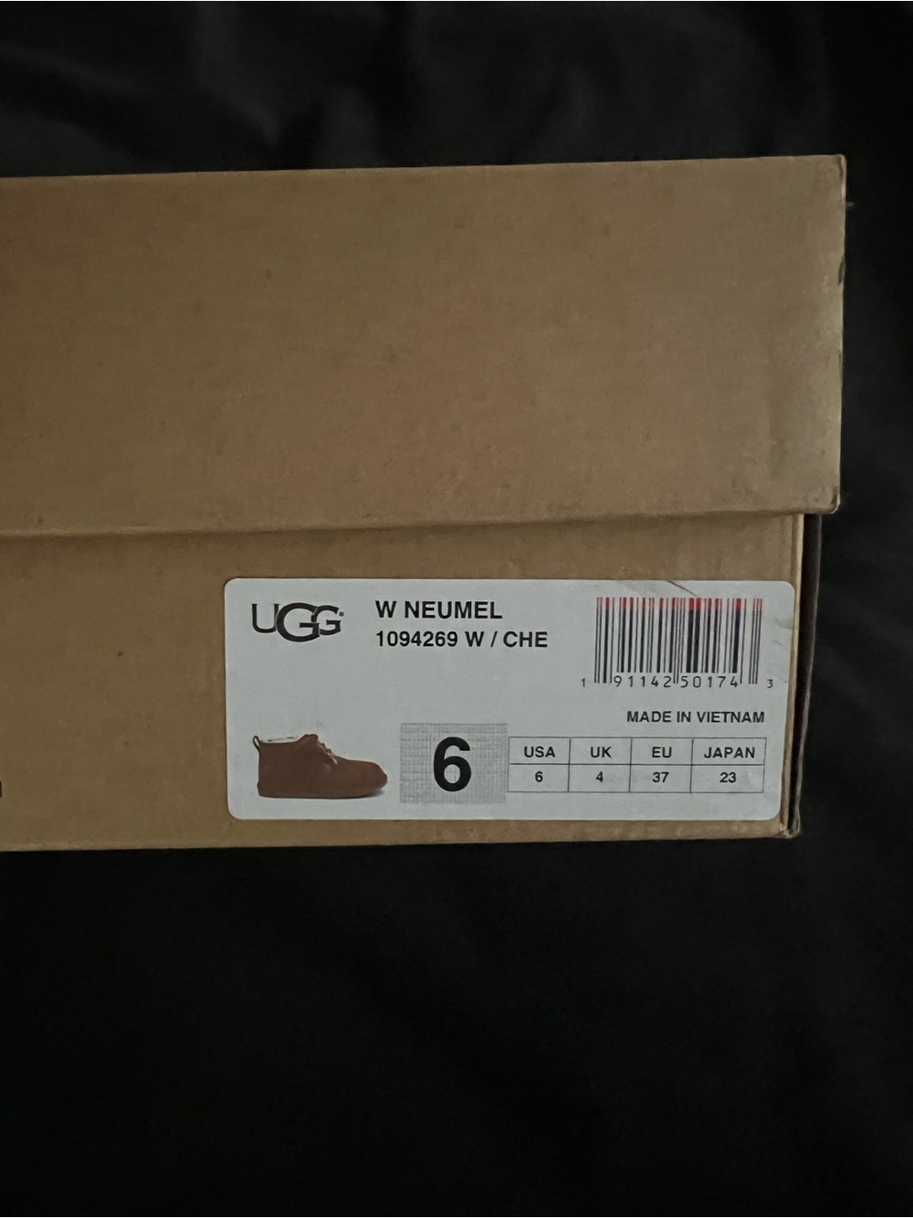 UGG Womens Neumel Chestnut Casual Boot - Chestnut